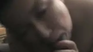 Sucking My Daddy's Big Black Cock