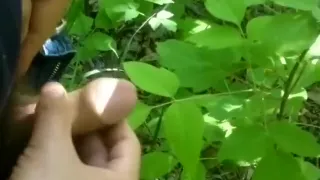 Outdoor masturbation