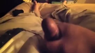 Enjoying my little dick.