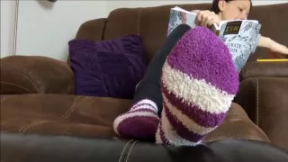 Fuzzy Sock Ignore Fetish