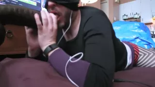 Straight guy suck bbc dildo