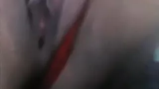 Horny babe filmed her pussy pounded with creampie