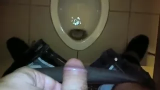 My masturbation and urinating in toilet
