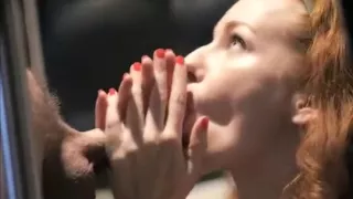 Ginger Hottie - Incredible Blowjob - Swallow