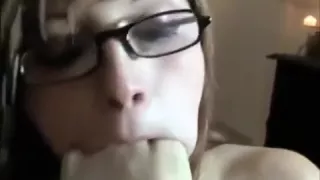 Nerdy Girl Men Feet Passionately