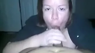 Puffy milf enjoys bbc in her mouth