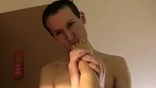 Ultra-tight brunette with creampi and difficult breasts com