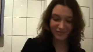 Best amateur model in horny brunette, handjob adult scene