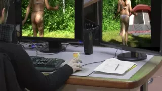 Nackter öffentlicher Tanz von Mark Heffron