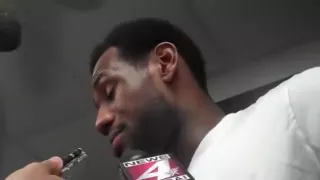 Lebron James In A Towel In The Locker Room