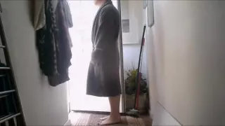 Cock Out For The Delivery Man