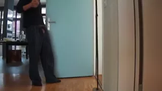 Cock Out For Pizza Delivery Man