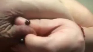 Playing With Nipple Ring