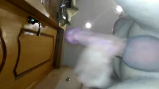 Pierced Penis Masturbation With Cumshot 3