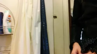 Jerking Off In A Public Restroom