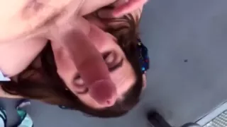 Our Quick Balcony Fun In My Pac-Man Skirt