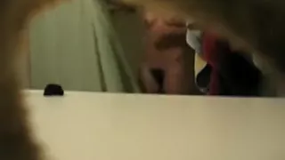 Spycam On Hairy Sister In The Shower