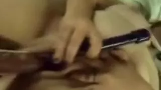 Toys and a 16 inch sausage fuck