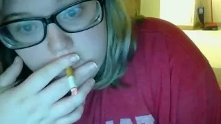 PandaCandy. Smoking A Cig