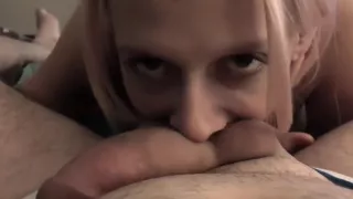 POV Babygirl Licking Daddy's Balls and Tits in Face
