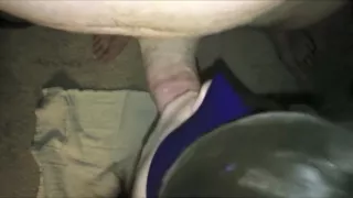 Quick blowjob and Cum Covered Tits