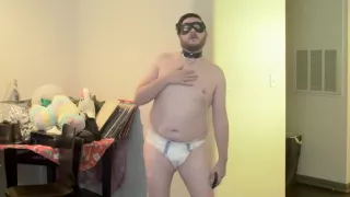 Diaper Slave Humiliation Confession and Dance