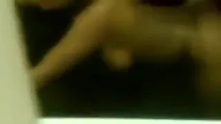 Hard mirror FUCK from behind