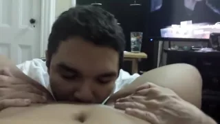 Latino Licks Ebony teen pussy then fucks her