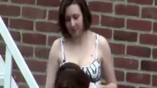 Unglaublicher hausgemachter Clip mit großen Titten, Outdoor-Szenen