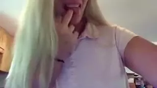 Sexyblondewife secret clip on 08/21/15 05:13 from Chaturbate