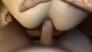 Petite blonde nympho begs for a hard anal drilling and a hu