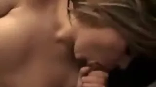 Her chests are fallen on by the sperm and he or she keeps s