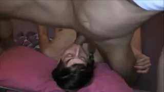 She gives him the full oral pleasure