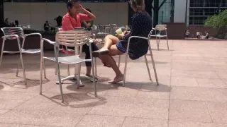 Blonde company woman