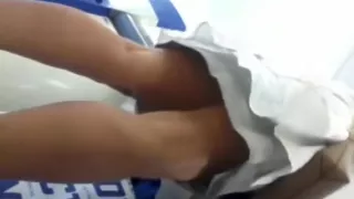 Long-legged young starlet is eager to show off her tight bo