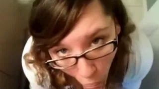 Teen puffy suck on my dick