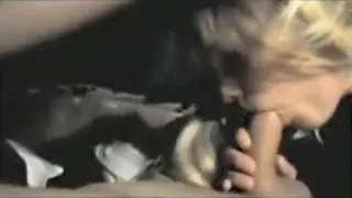 Blonde likes to sucks on penis that is hard for cam