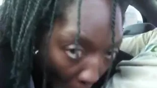 Slut sucking dick in vehicle