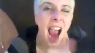 Pretty blonde gets jizzed within the mouth