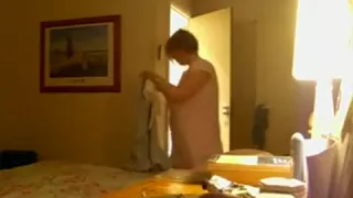 Toilet and hidden cameras