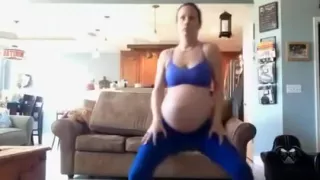 Mother dances to thriller to induce labour