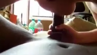 Bright Hooker Hits with Condom Large Black Penis of Stud