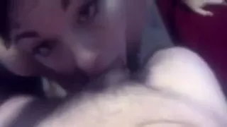 University Girl gets on Deepthroats Our Pole and Her Legs