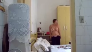 Incredible Amateur video with Big Tits, Solo scenes