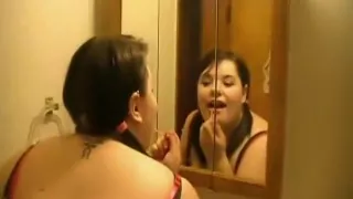 Incredible amateur Solo, Brunette porn movie