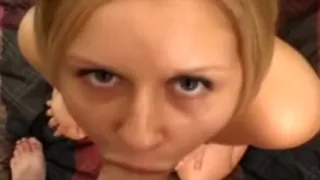 Crazy Homemade movie with POV, Blonde scenes