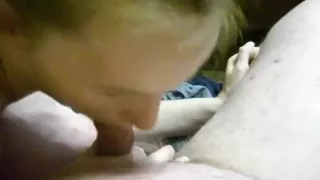 Crazy Amateur clip with Brunette, Blowjob scenes