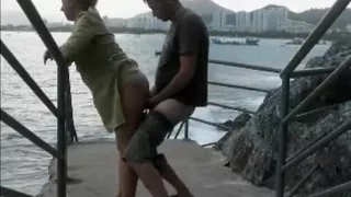 Crazy Homemade clip with Doggy Style, European scenes