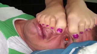 Fabulous Homemade video with Femdom, Foot Fetish scenes