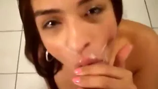 Horny Amateur video with Blowjob, Latina scenes